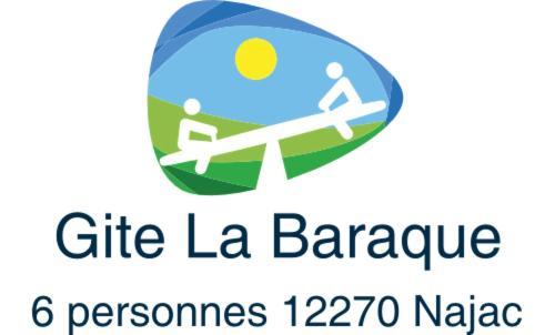 Gite La Baraque Najac Bagian luar foto